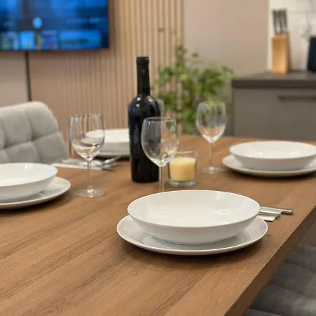 Atlas 2 Oberhausen, 2 Zimmer, Naehe Bahnhof, Westfield Centro Apartmán