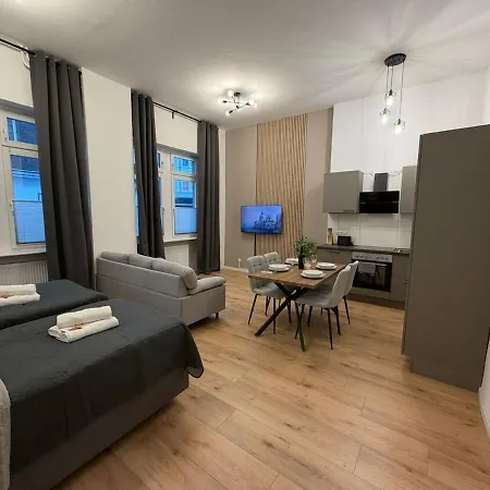 公寓 Atlas 2 Oberhausen, 2 Zimmer, Naehe Bahnhof, Westfield Centro