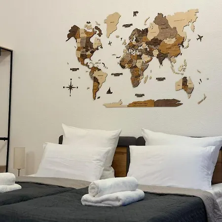 公寓 Atlas 2 Oberhausen, 2 Zimmer, Naehe Bahnhof, Westfield Centro *