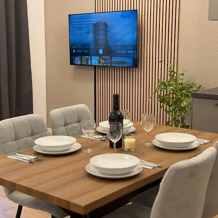 公寓 Atlas 2 Oberhausen, 2 Zimmer, Naehe Bahnhof, Westfield Centro *