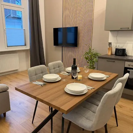 公寓 Atlas 2 Oberhausen, 2 Zimmer, Naehe Bahnhof, Westfield Centro *